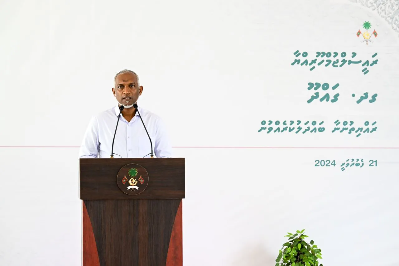 ވައުދުފުޅާއި އެއްގޮތަށް، މާވަރުލު އެއާޕޯޓާއި ގައްދޫއާ އެއްގަމުން ގުޅުވައިދެއްވާނެކަމަށް ރައީސް ޑރ.މުއިއްޒު ވިދާޅުވެއްޖެ