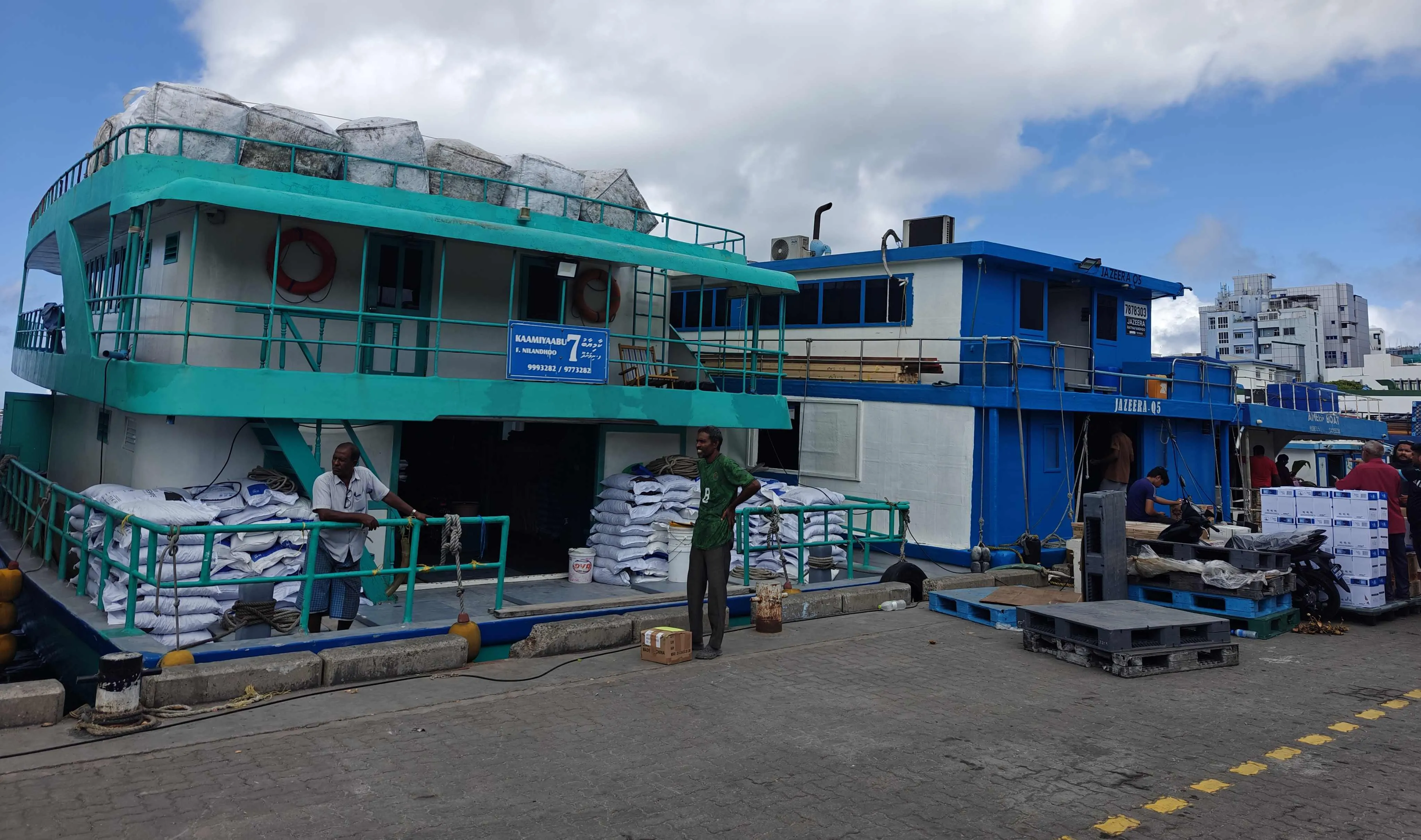 Malé's North Harbour scraps five-day queue hold, limits vessels to one zone