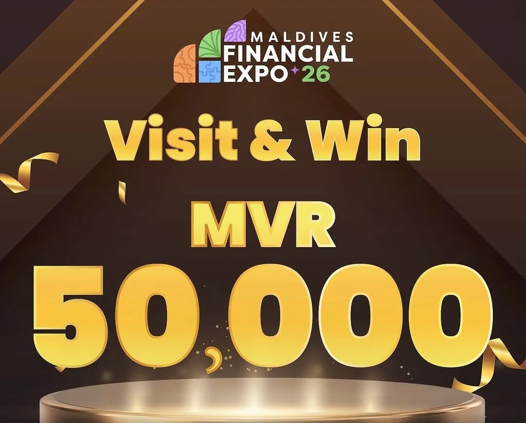 Visit the Financial Expo for a Chance to Win MVR 50,000