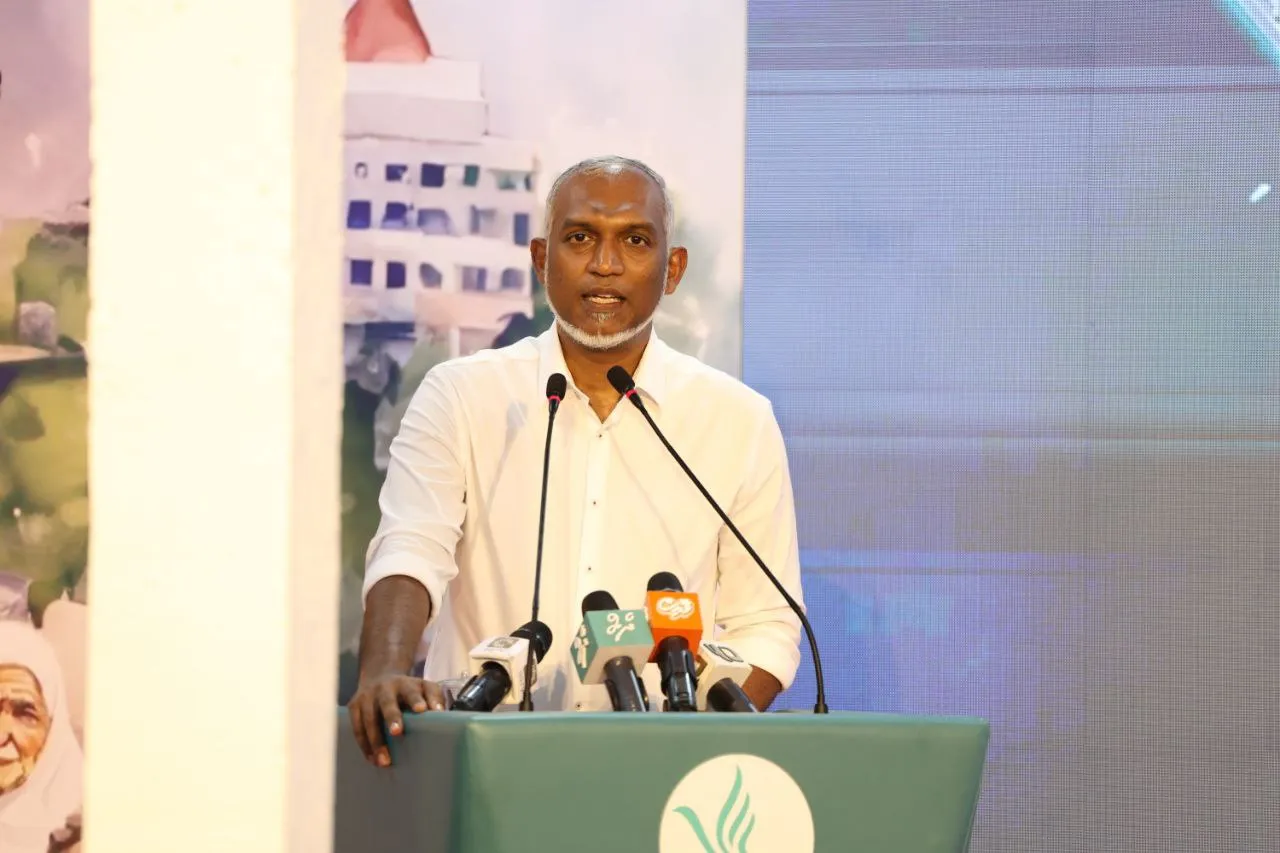 ރައީސް ޑރ. މުހައްމަދު މުއިއްޒު / ފޮޓޯ: ވޮއިސް