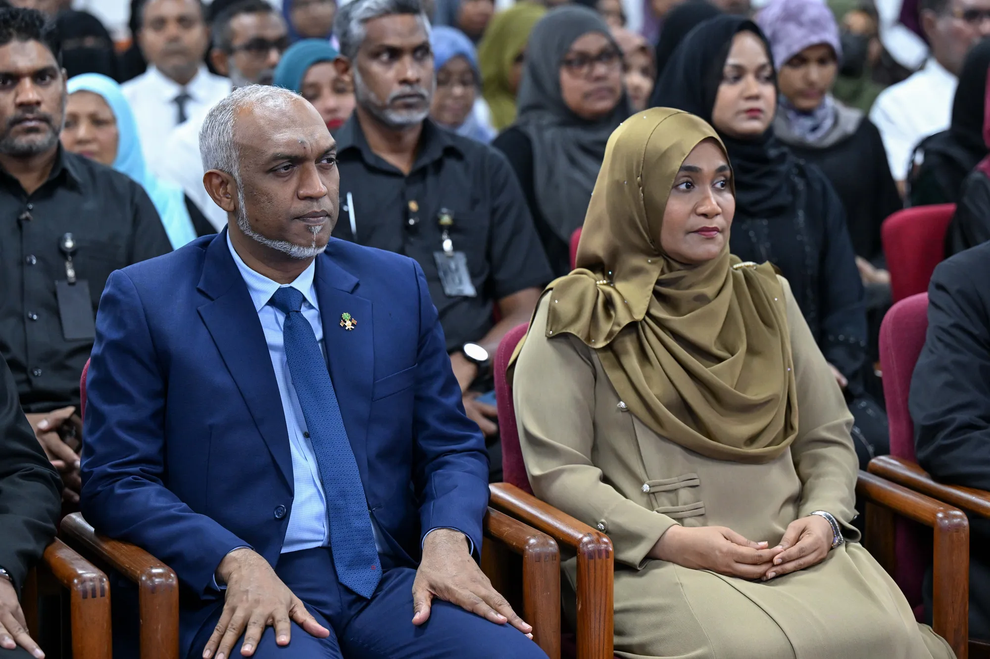 ރައީސްގެ ދެ ކަނބަލުން -- ފޮޓޯ: ރައީސް އޮފީސް