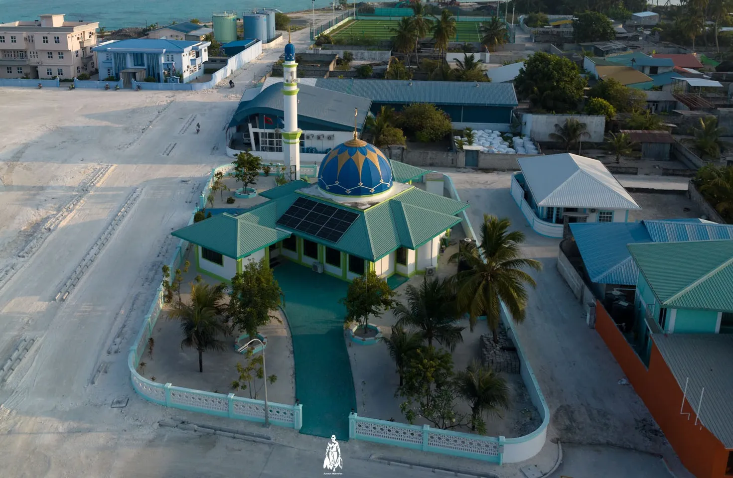 ހޯރަފުށީގައި ހުންނަ މިސްކިތެއް.. ފޮޓޯ: ޒުވާން މަސްވެރިޔާ