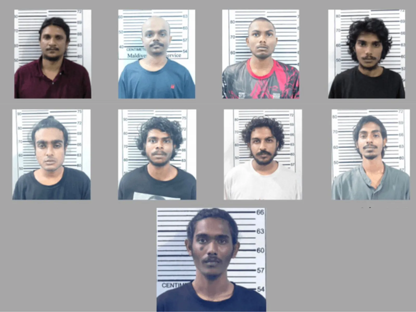 މަސްތުވާތަކެތީގެ މައްސަލާގައި ހައްޔަރުކުރި 10 މީހުންގެ ތެރެއިން ނުވަ މީހުން: އެކަކު ވަނީ ދޫކޮށްލާފައި