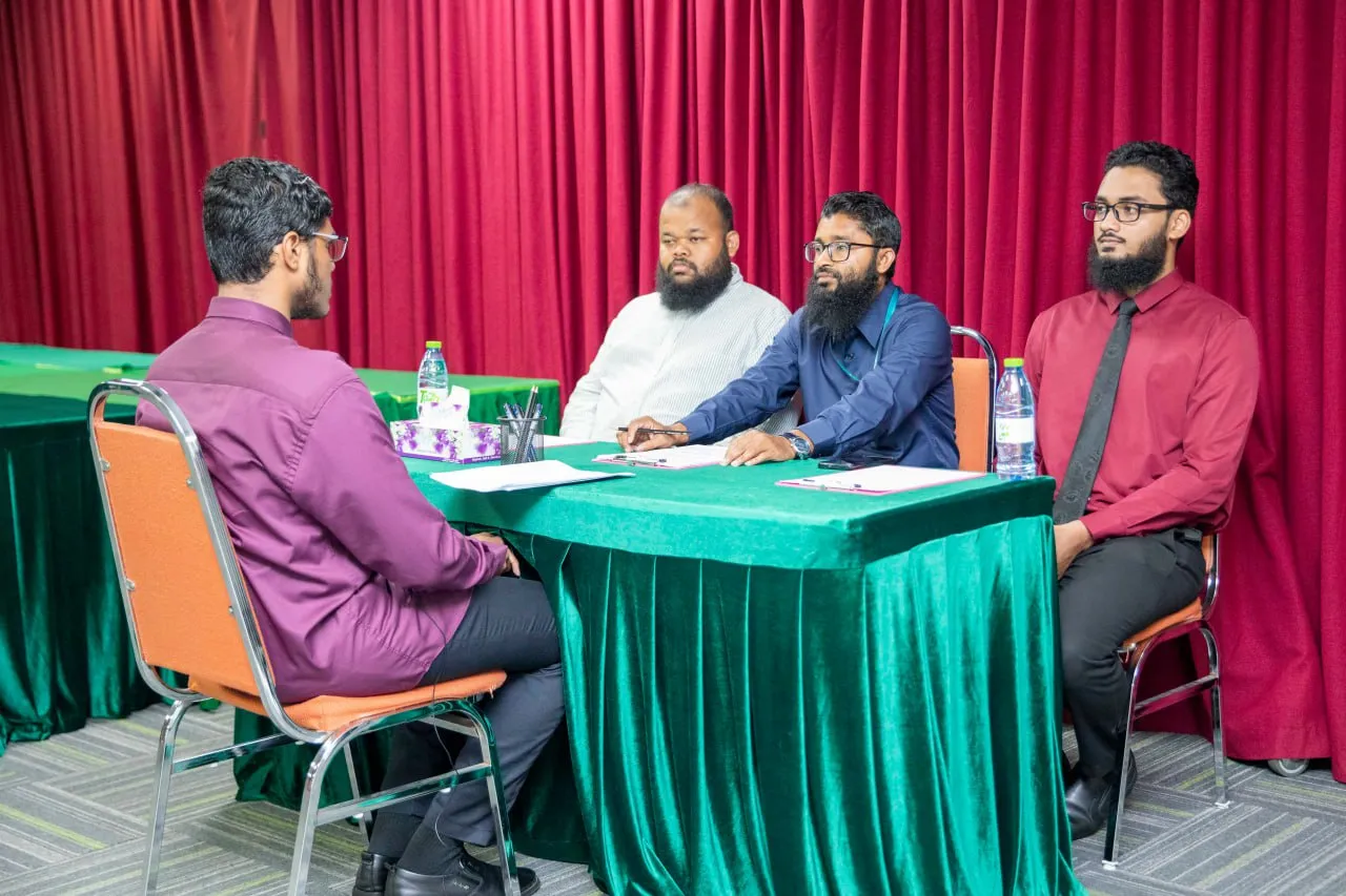 'ޒުވާން ޚަޠީބުން' ޕްރޮގްރާމުގެ ދެވަނަ ބުރުގެ އިމްތިހާން ކުރިއަށްދަނީ-- ފޮޓޯ: މިނިސްޓްރީ