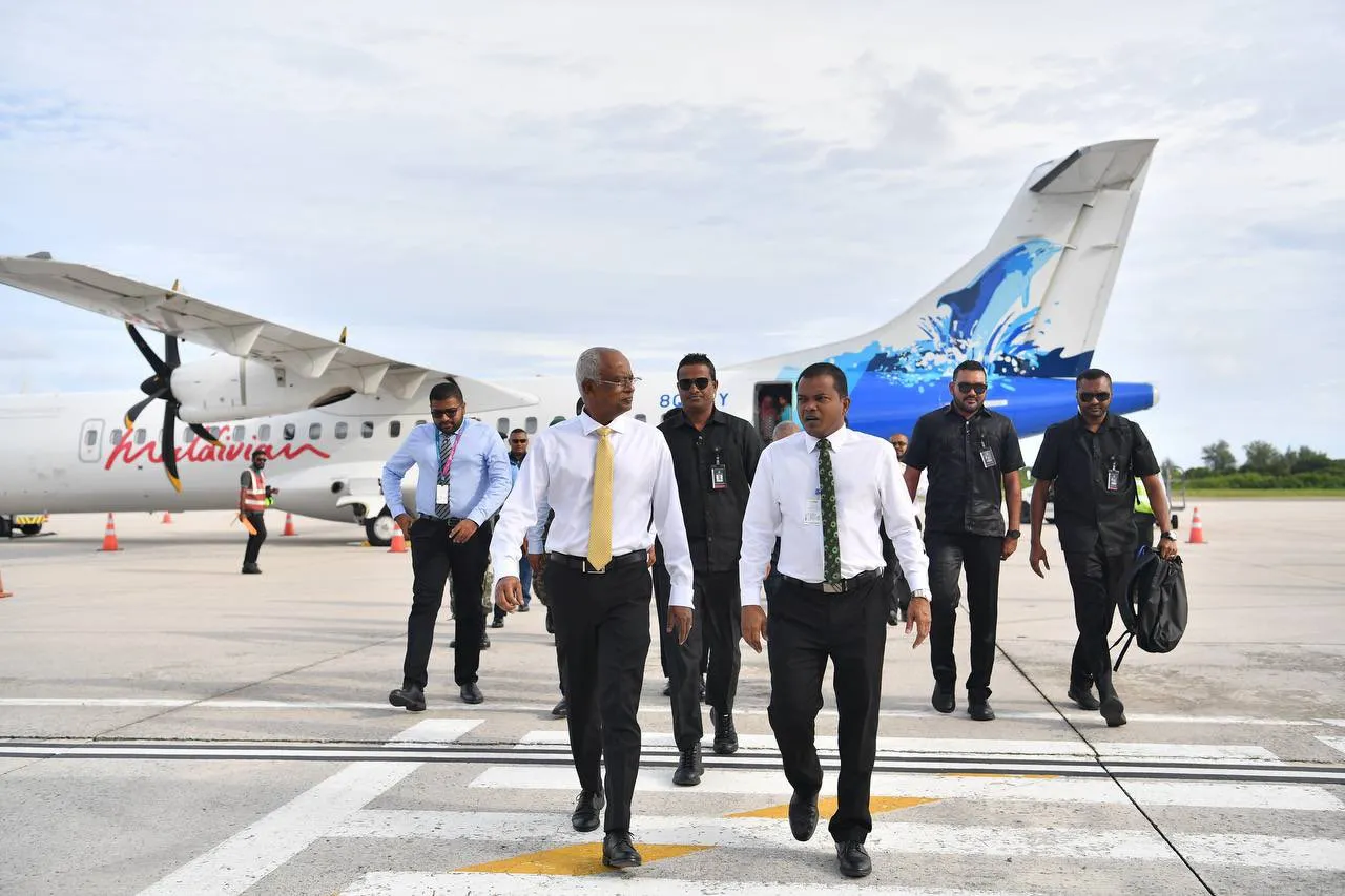 އައްޑޫ ސިޓީއަށް ބޮޑު ބަދަލު ގެނައުމަށް ރައީސް ޞާލިހު އައްޑޫއަށް ވަޑައިގެންފި