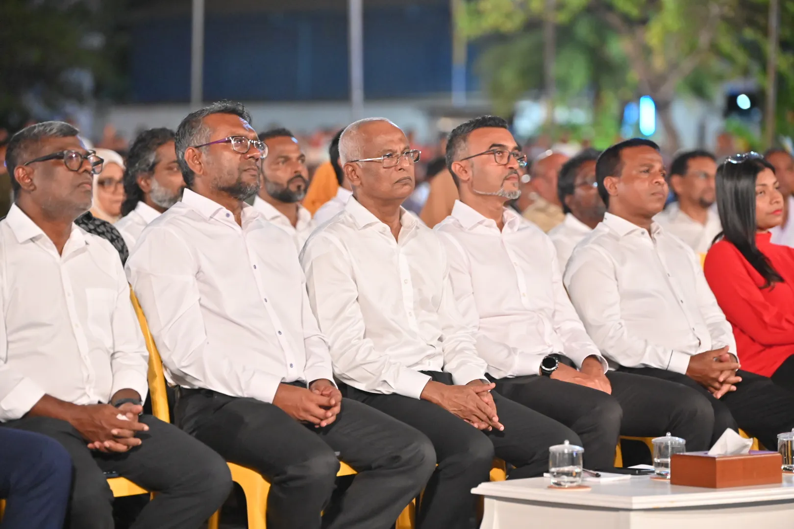 ގާނޫނު އަސާސީގެ ދިފާއުގައި އެމްޑީޕީން ބޭއްވި ޖަލްސާގެ ތެރެއިން: ފޮޓޯ/ އެމްޑީޕީ