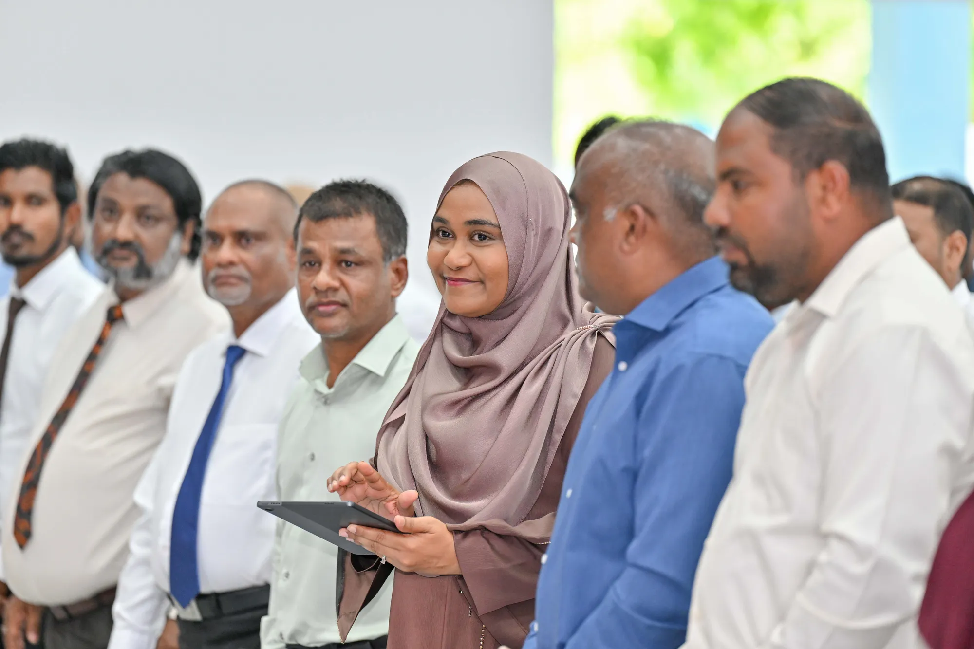 ރައީސުލްޖުމްހޫރިއްޔާގެ އަނބިކަނބަލުން ހއ. އިހަވަންދޫ އާމިނާދިޔޯ ޞިއްޙީ މަރުކަޒުގައި ޑައިލިސިސް ޚިދުމަތް ފައްޓަވައިދެއްވުން... ފޮޓޯ: ރައީސް އޮފީސް