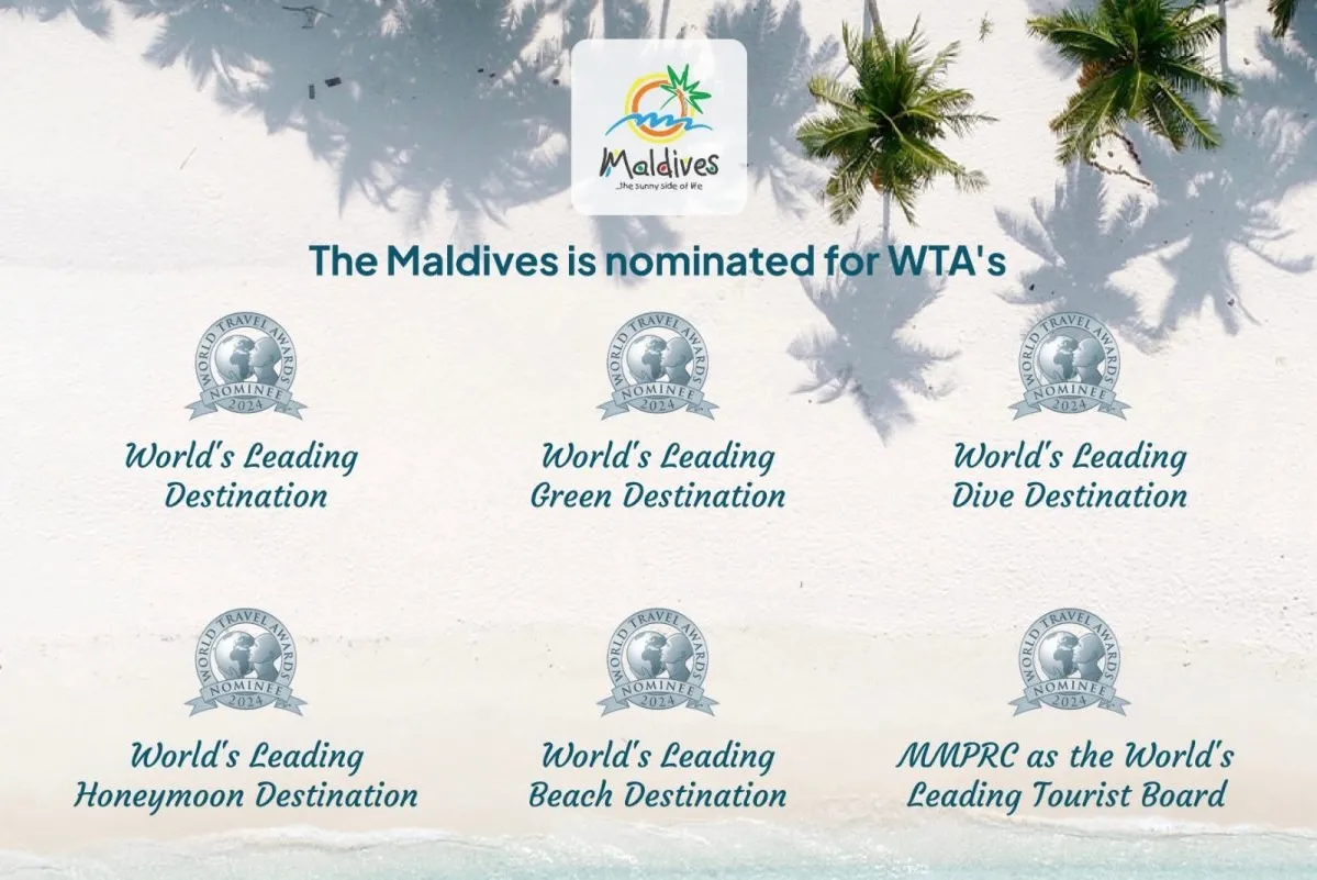 Categories Maldives is nominated in World Travel Awards (Photo/Visit Maldives)
