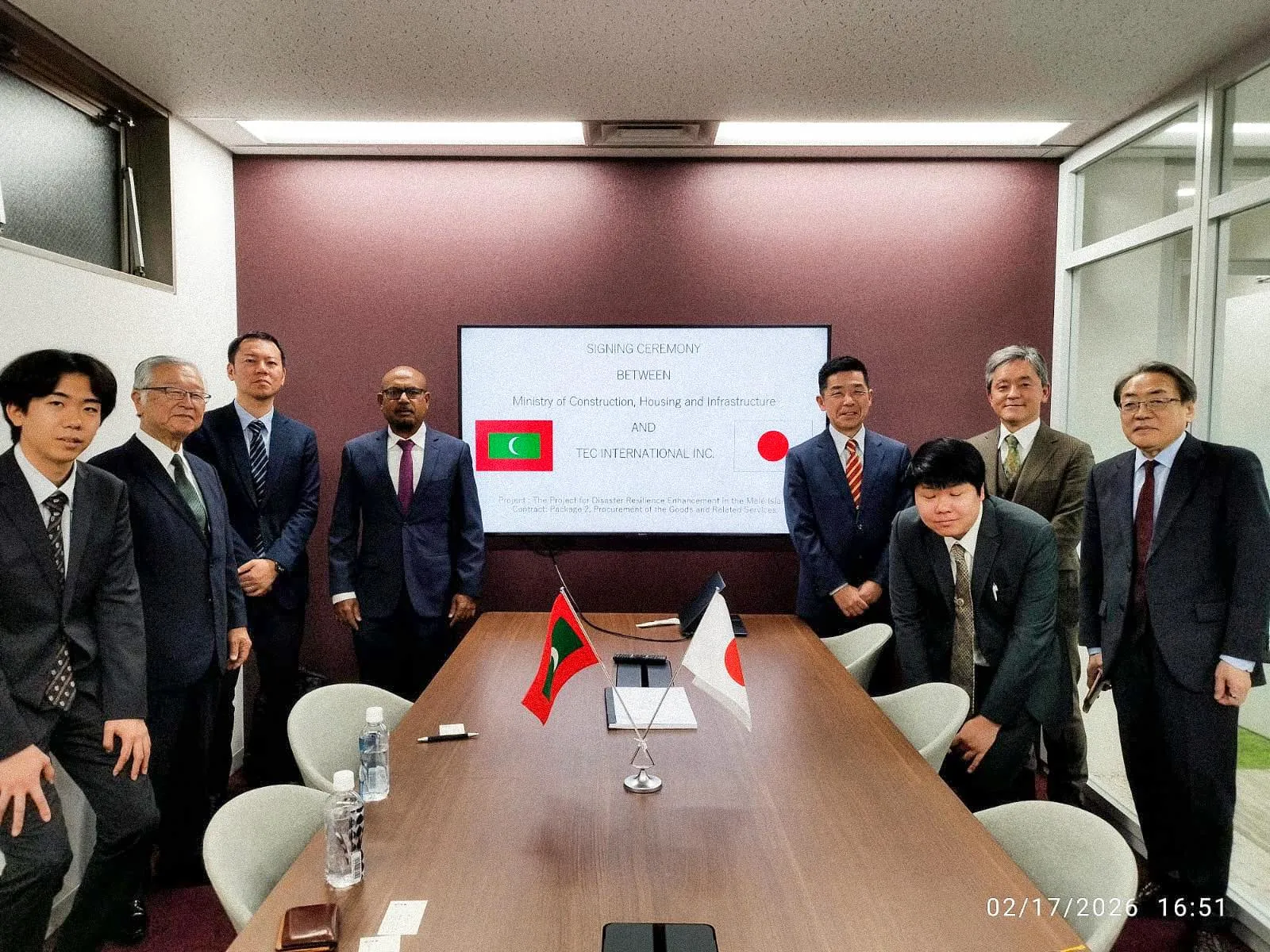 Japanese company to Upgrade Malé Drainage Network Under Disaster Resilience Project