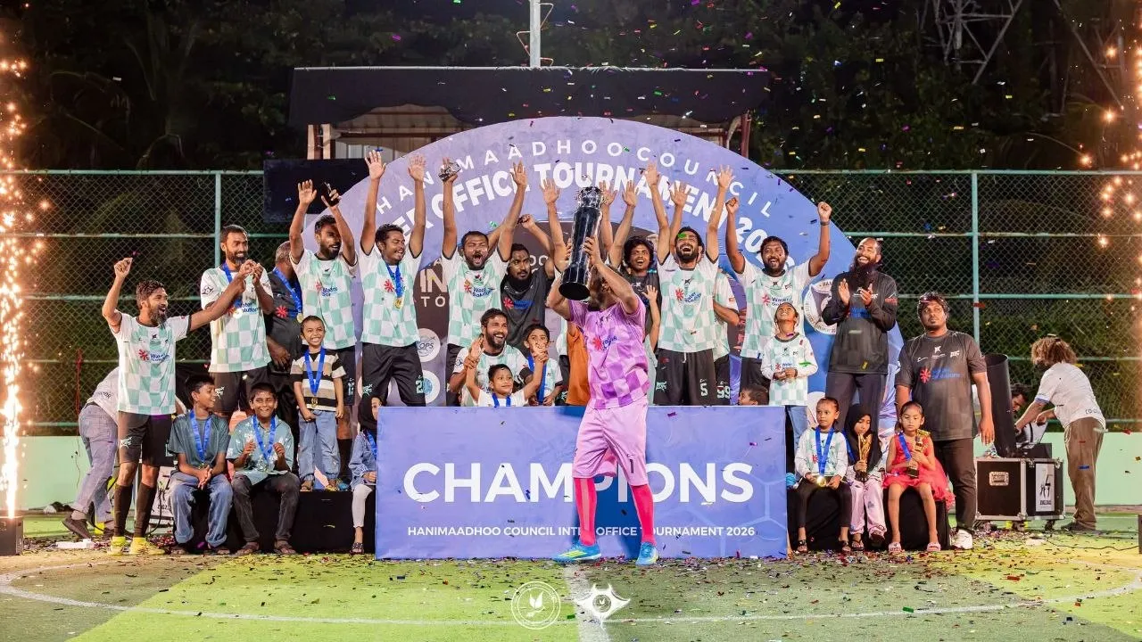 އޮފީސް ފުޓްސަލް މުބާރާތުގެ ޗެމްޕިއަންކަން އެޗް.އައި.އޭ އޮޕަރޭޝަންސް ހޯދައިފި