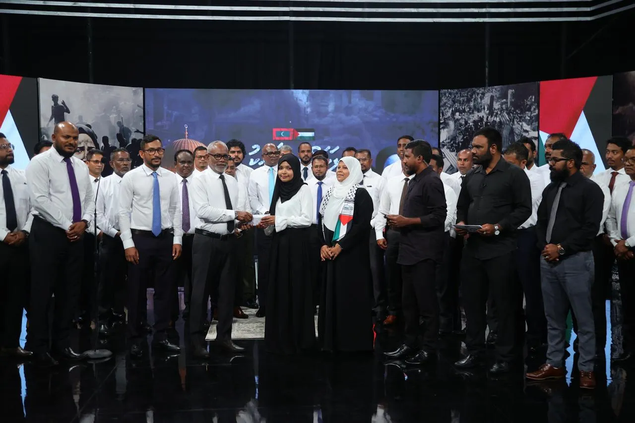 ފަލަސްތީނަށް ޕީއެންސީ ޕީޖީގެ އެހީ ފޯރުކޮށްދިނުން: ފޮޓޯ/ޕީއެސްއެމް