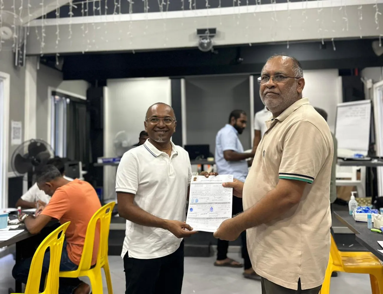 ފެން ކުންފުނީގެ ޗެއާމަންކަމުން މައުސޫމް އިސްތިއުފާ ދެއްވައިފި