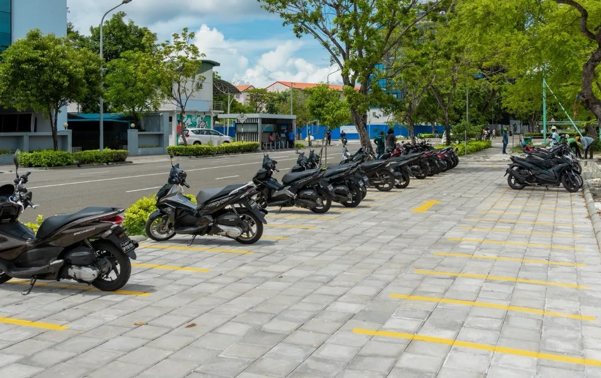 އެޗްޑީސީން ސެންޓްރަލް ޕާކުގައި ގާއިމްކުރި ޕާކިންގް ޒޯން؛ ފޮޓޯ / އެޗްޑީސީ