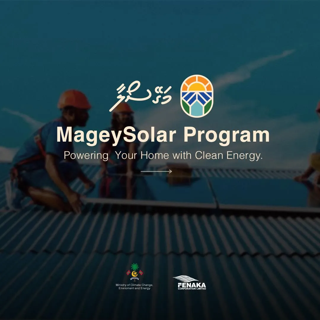 Magey Solar program Launched to Power Maldives with Rooftop Solar