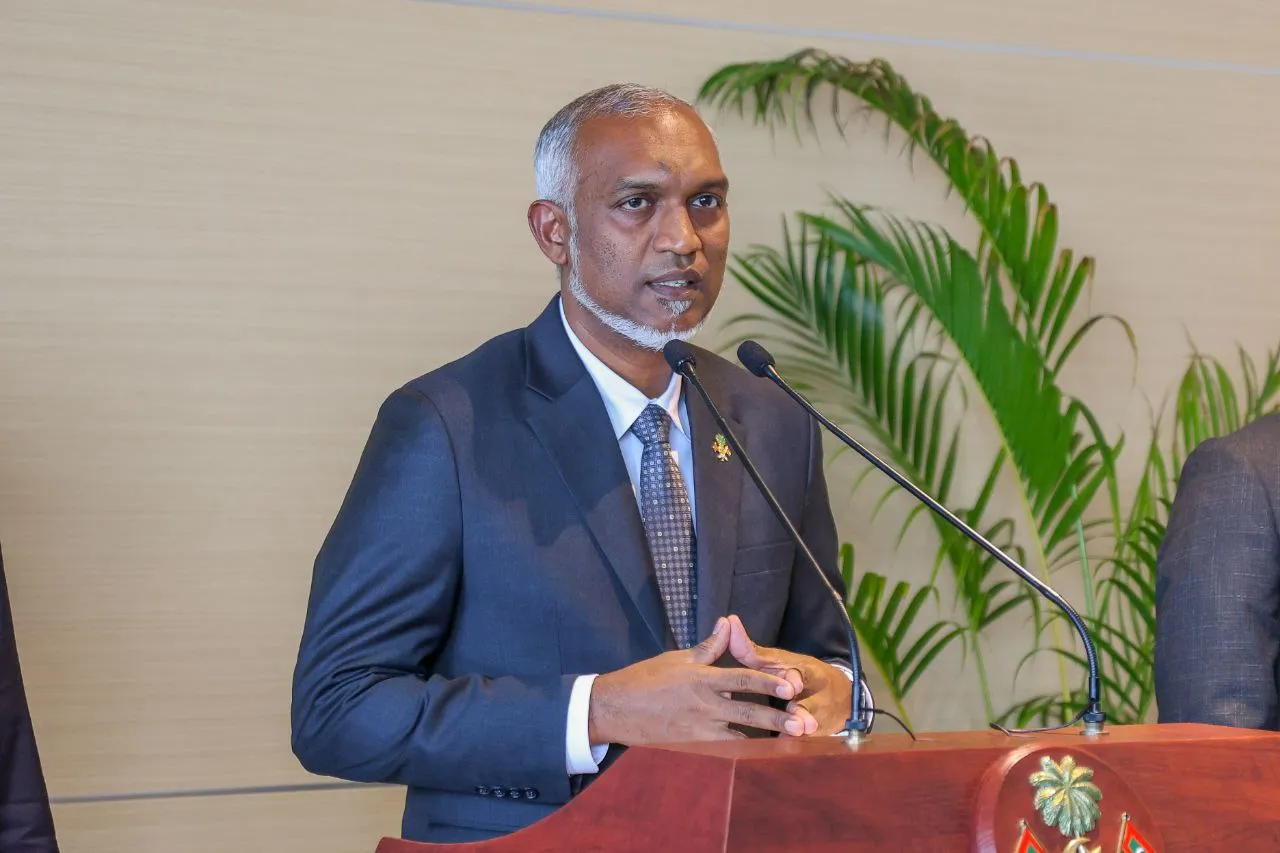 President Dr.Mohamed Muizzu-- photo: Voice