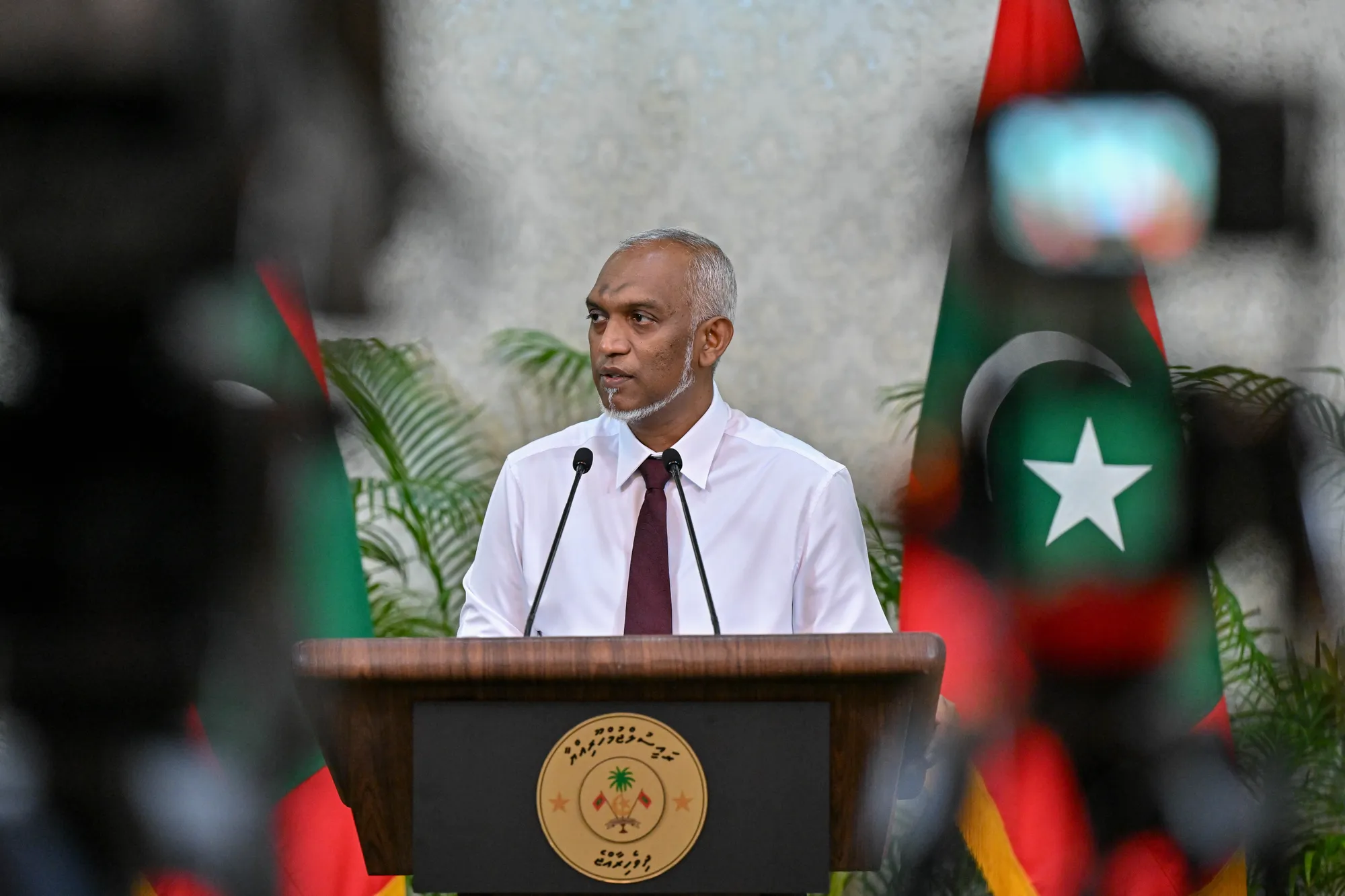 އެންމެ ފަހުން ބޭއްވި ހަފްތާ ޕްރެސްގެ ތެރެއިން - ފޮޓޯ: ރައީސް އޮފީސް
