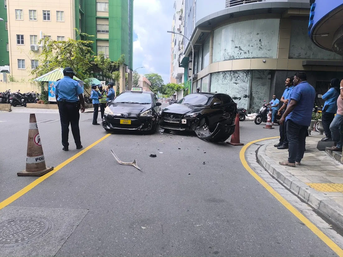 މާލޭގައި މިދިޔަ އަހަރު ހިނގި އެކްސިޑެންޓެއް - ފައިލް ފޮޓޯ: ދުވަސް
