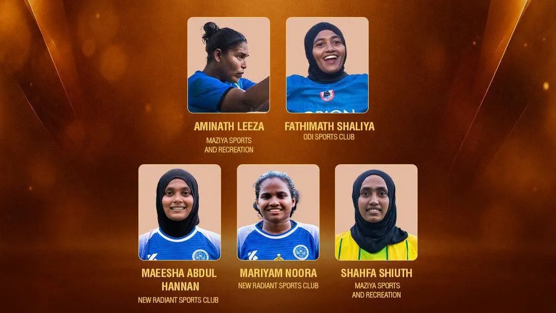 އެންމެ މޮޅު އަންހެން ކުޅުންތެރިން؛ ލިޒީ، ޝާލިޔާ، ނޫރާ، މައީޝާ، ޝިއުތު