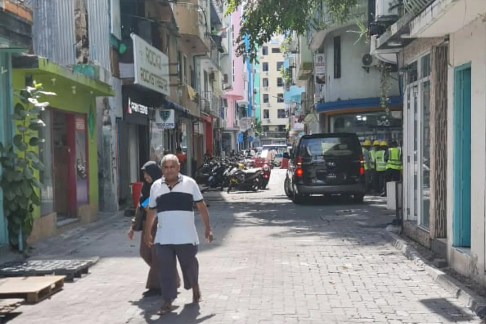 އަލިފާނުގެ ހާދިސާ ހިނގި ދޫހިމެރިގެ ތަޅާލުމަށްފަހު މަގު ހުޅުވާލައިފި