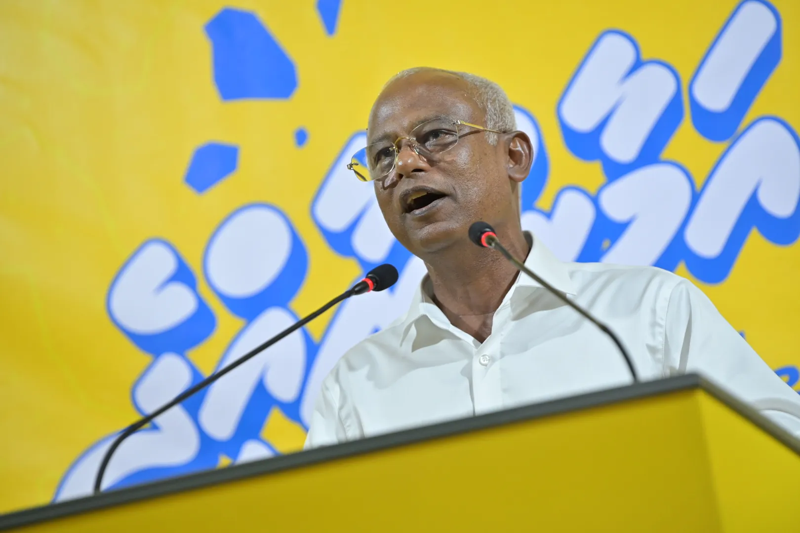 އަމާންކަން ނަގާލުމަށް ކުރާ އެއްވެސް ކަމަކަށް ޖާގައެއް ނުދޭނަން: ރައީސް ޞާލިހު
