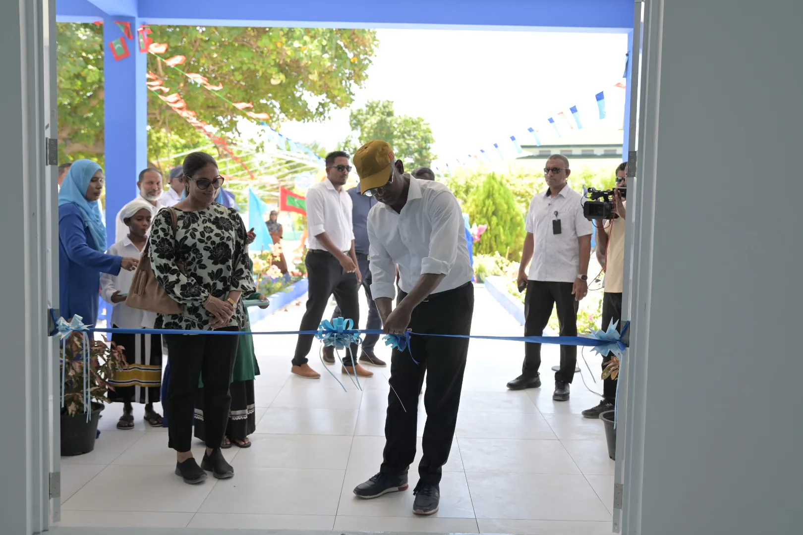 ކެޔޮދޫ ސްކޫލްގެ މަލްޓިޕަރޕަސް ހޯލް ރައީސް ޞާލިޙް ހުޅުވައިދެއްވައިފި