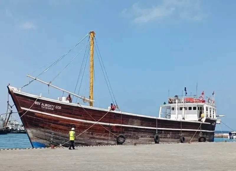 ޝެއިހް ނިޝާން އާންމުކޮށްފައިވާ ބޯޓްގެ ފޮޓޯ