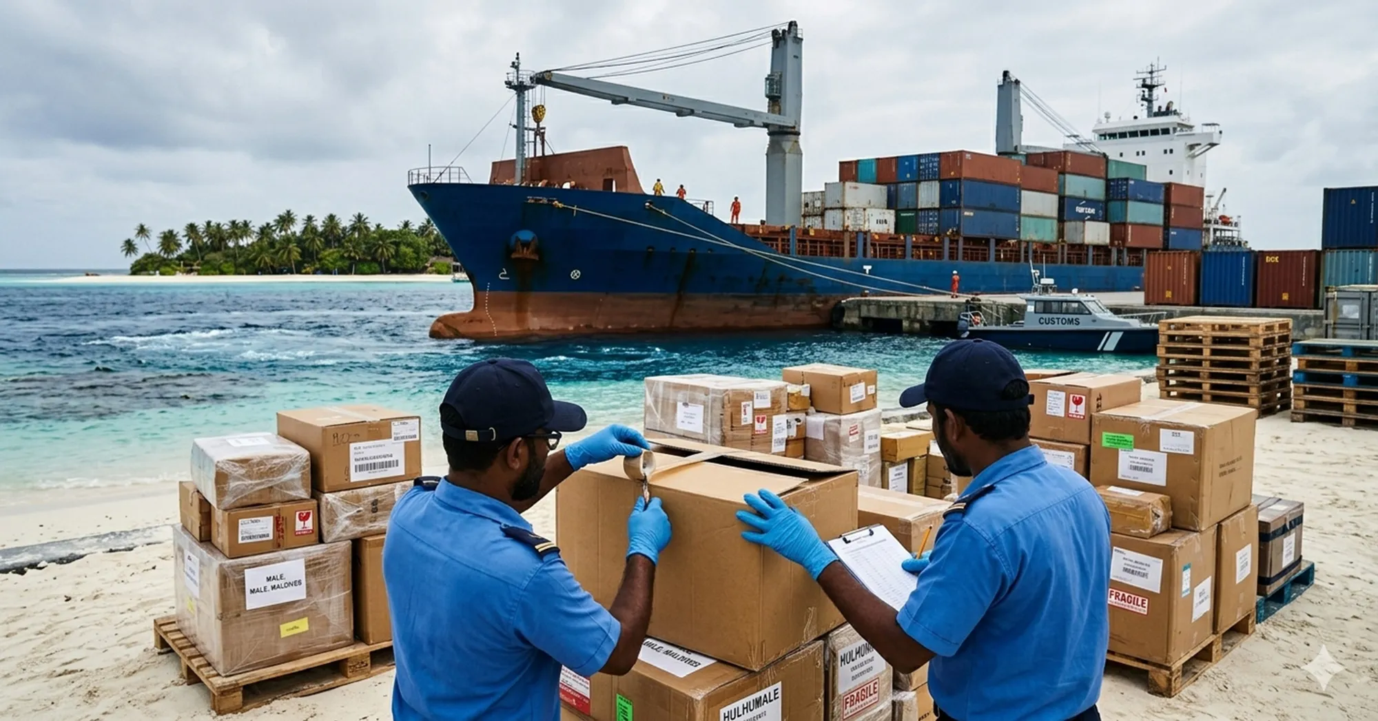 މަންޒަރު ސިފަކޮށްދިނުމަށް އޭއައި މެދުވެރިކޮށް ތައްޔާރުކޮށްފައިވާ ފޮޓޯއެއް -