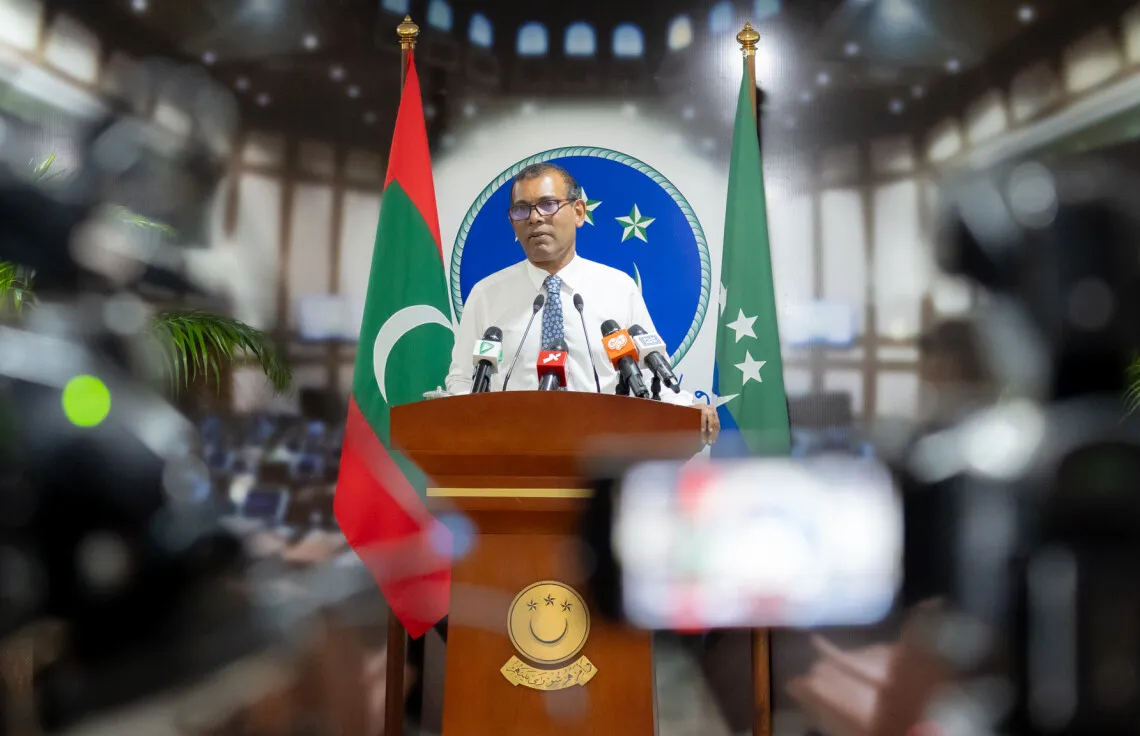 އިތުބާރު ނެތްކަމުގެ މައްސަލައިގެ ނޯޓިސް ހަމަވާ ދުވަހު މުރައިދޫ ގެއިން ނިކުންނާނަން: ރައީސް ނަޝީދު