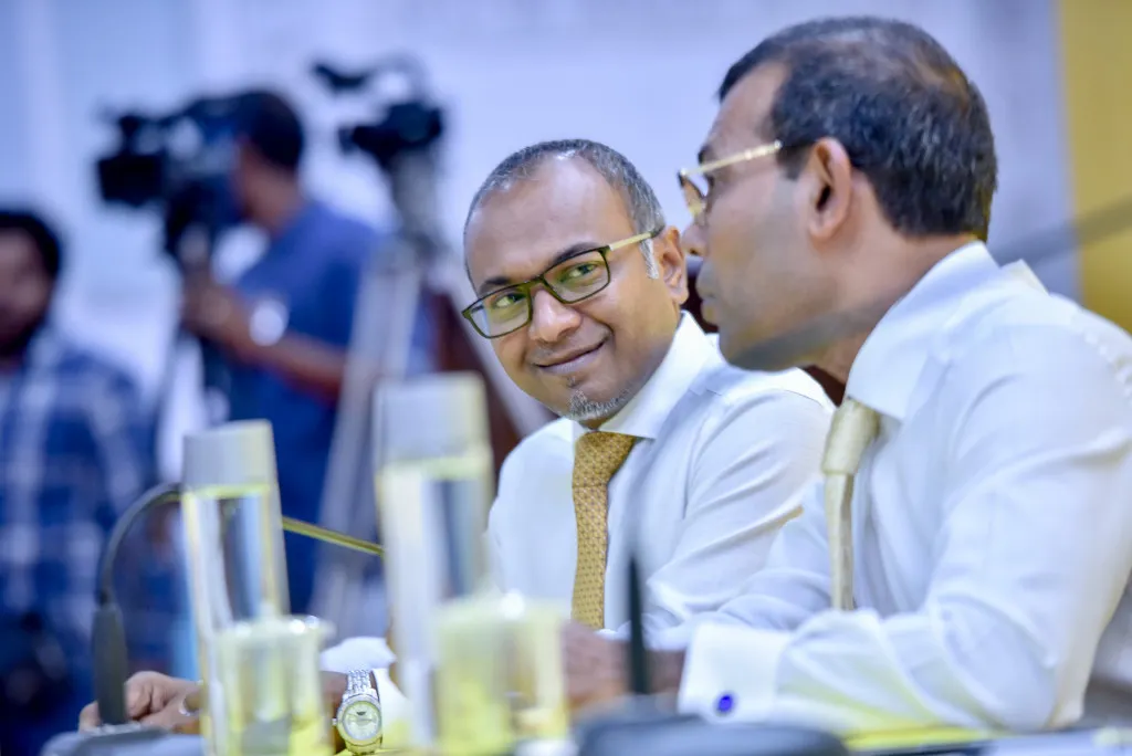 "ދަ ޑިމޮކްރަޓްސް" ގެ މަގްސަދަކީ ރާއްޖެއަށް ބަރުލަމާނީ ނިޒާމު ގެނައުމެއް ނޫން: ޙަސަން