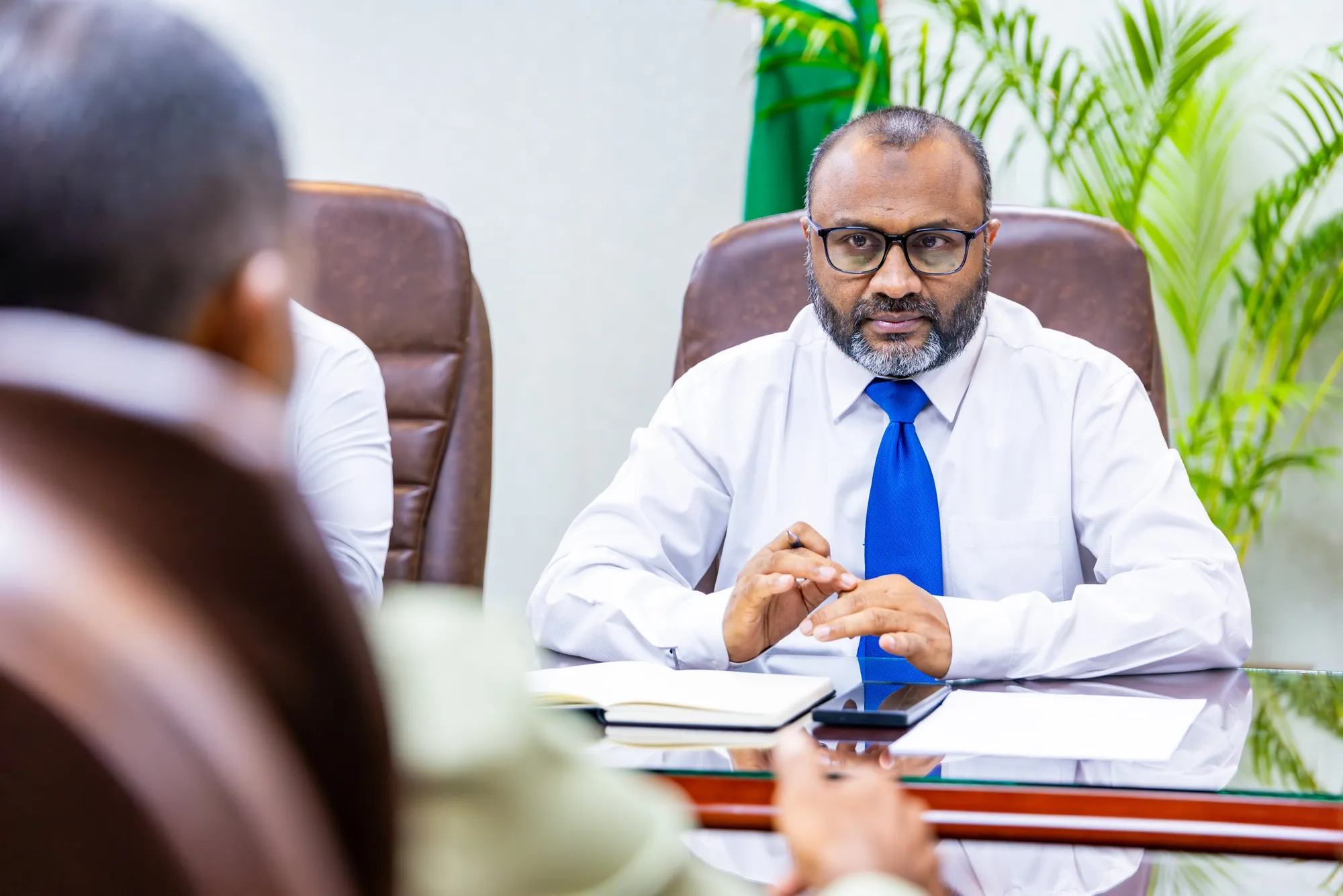 މިނިސްޓަރު މުހައްމަދު ޝަހީމް އަލީ ސައީދު -- ފޮޓޯ: އިސްލާމިކް މިނިސްޓްރީ