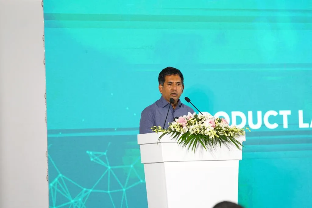 އިގްތިޞާދީ ތަރައްގީއާއި ވިޔަފާރިއާ ބެހޭ ވަޒީރު މުހައްމަދު ސައީދު-- ފޮޓޯ: އެސްޑީއެފްސީ