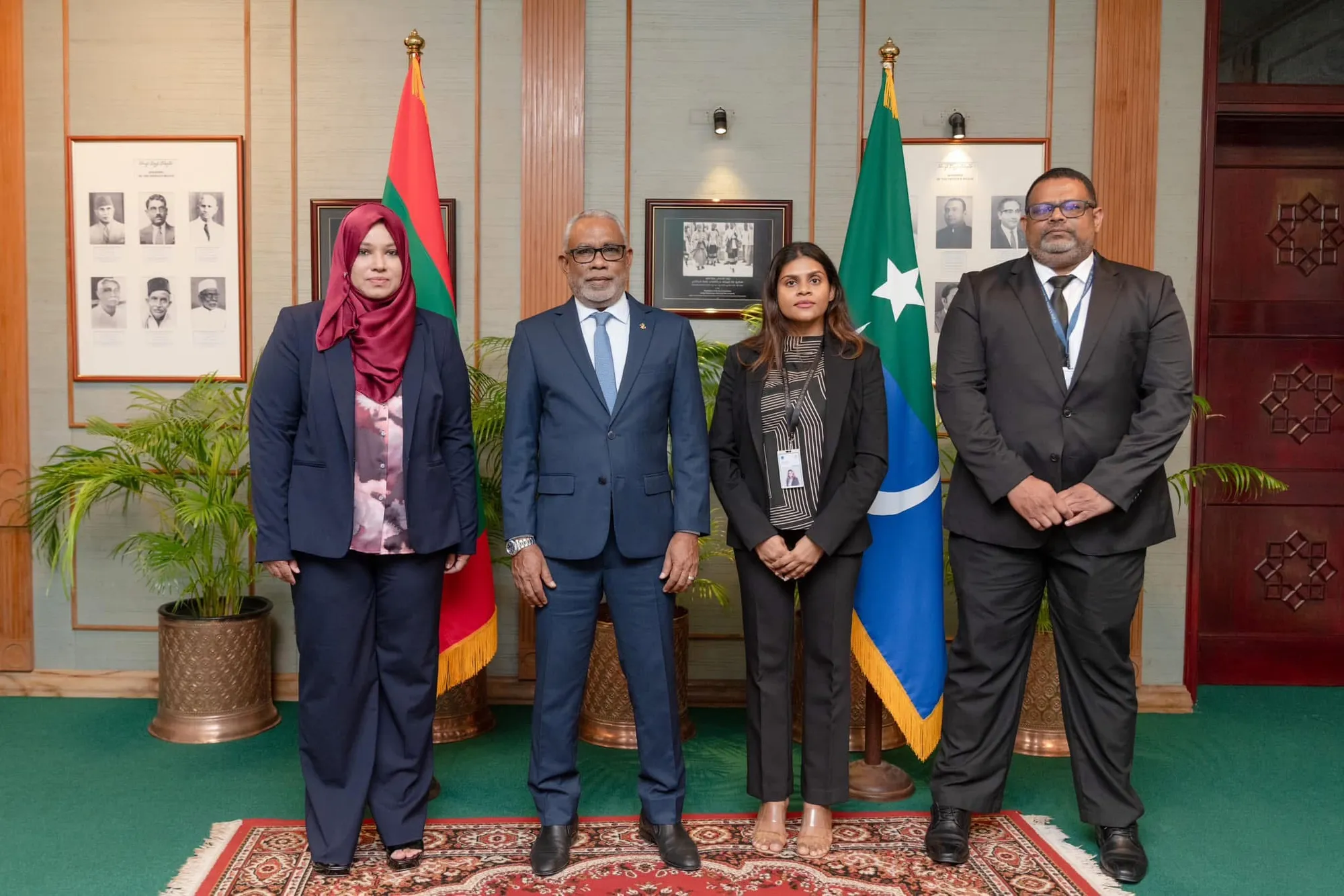 އަމީންއާއްމާއި، ކައުންސެލް ޖެނެރަލް އަދި ސާޖެންޓް އެޓް އާމްސްގެ މަގާމުގައި މިހާރުވެސް ތިއްބެވި ބޭފުޅުން އިތުރު ދައުރަކަށް އަލުން އައްޔަނު ކުރުން: ފޮޓޯ/ މަޖިލިސް