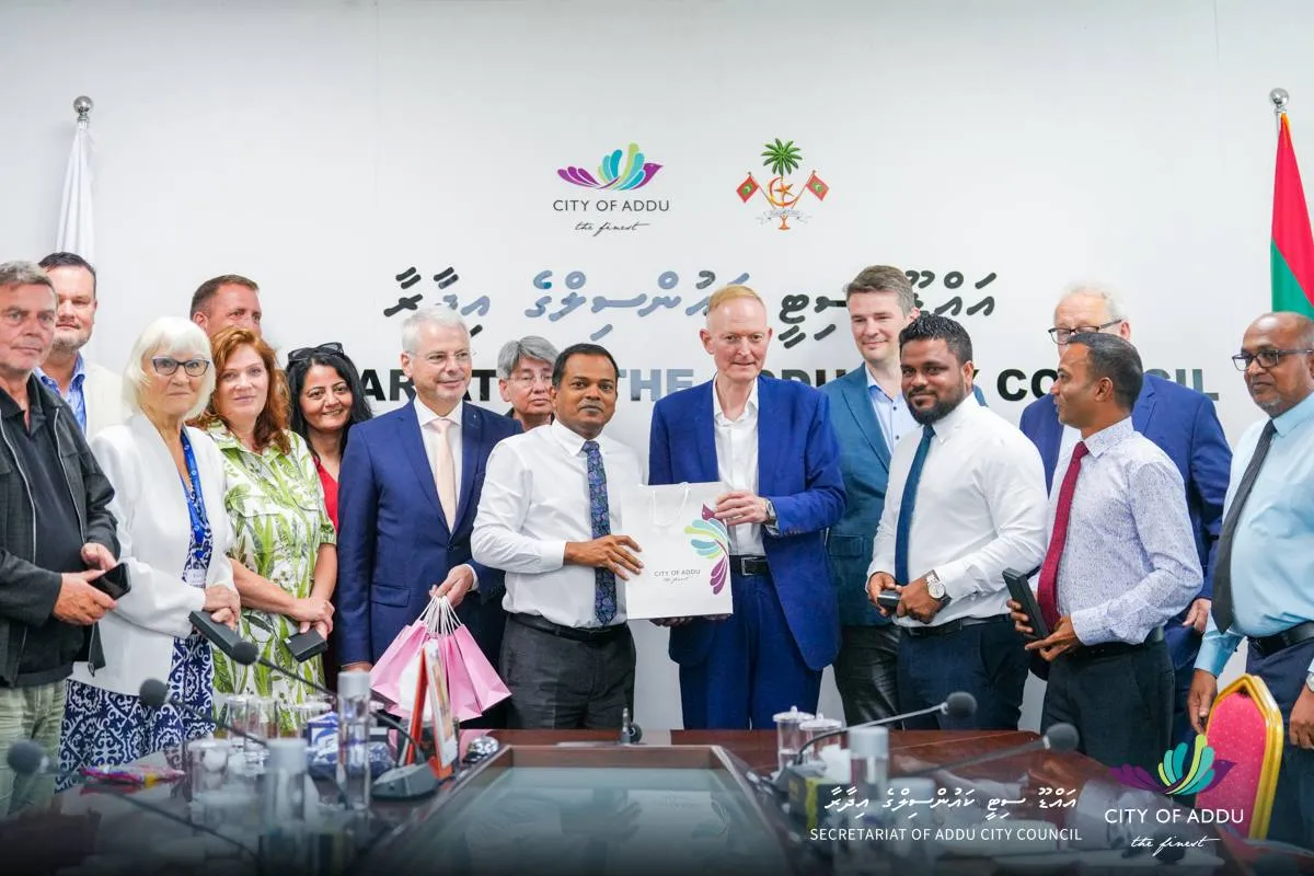 Friedrich Naumann Foundation delegated meeting Addu council (Photo/Addu Council)