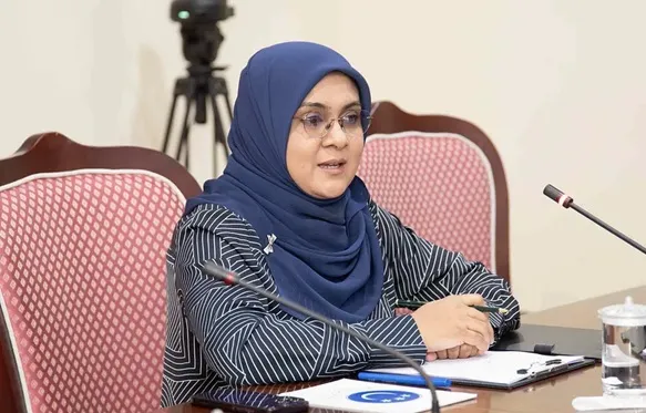 ކޮމިޝަނާ ޖެނެރަލް އޮފް ޓެކްސޭޝަން ފާތިމަތު އަމީޒާ -- ފޮޓޯ: މަޖިލީސް