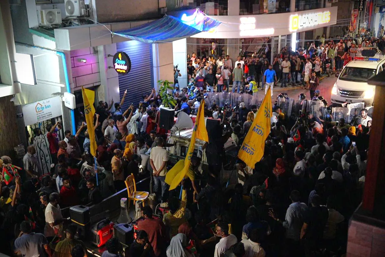 އެމްޑީޕީގެ އެއްވުމުގެ ތެރެއިން -- ވޮއިސް ފޮޓޯ: މުނާޒް ހުސައިން