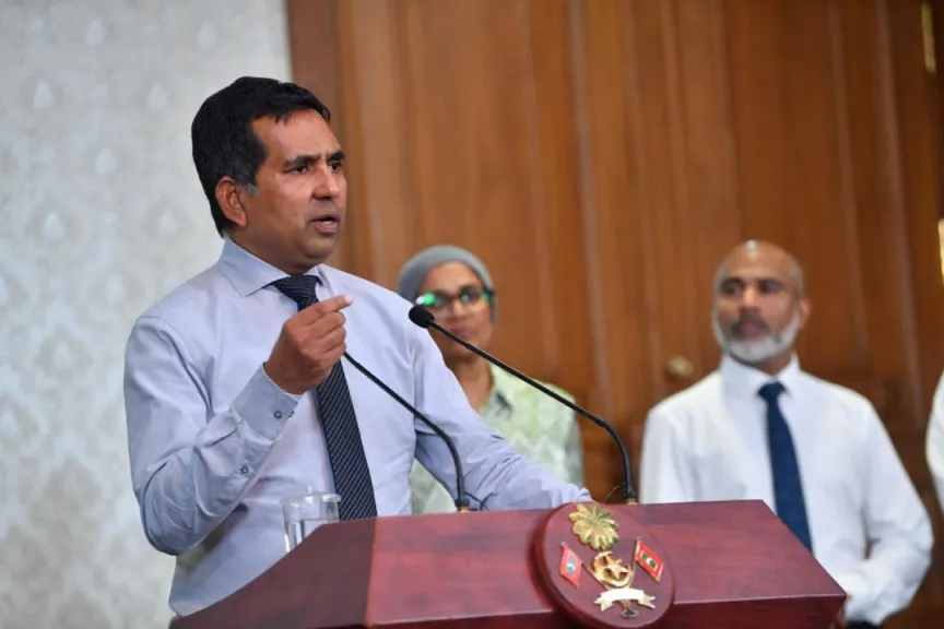 Economic Minister Mohamed Saeed (Photo/ President's office)