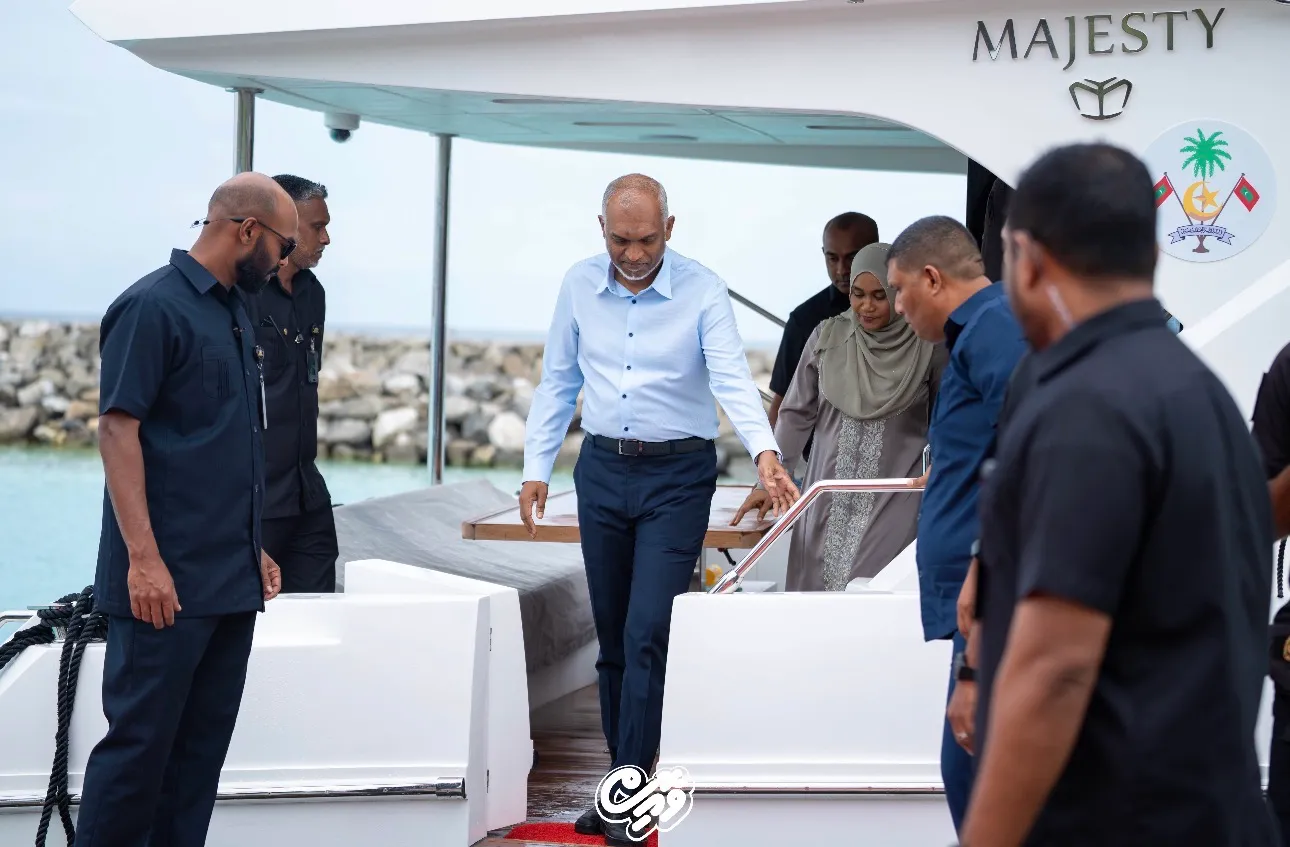 ރައީސްގެ ދެކަނބަލުން އުކުޅަހަށް ކުރެއްވި ރަސްމީ ދަތުރުފުޅު ނިންމަވާލައްވައިފި