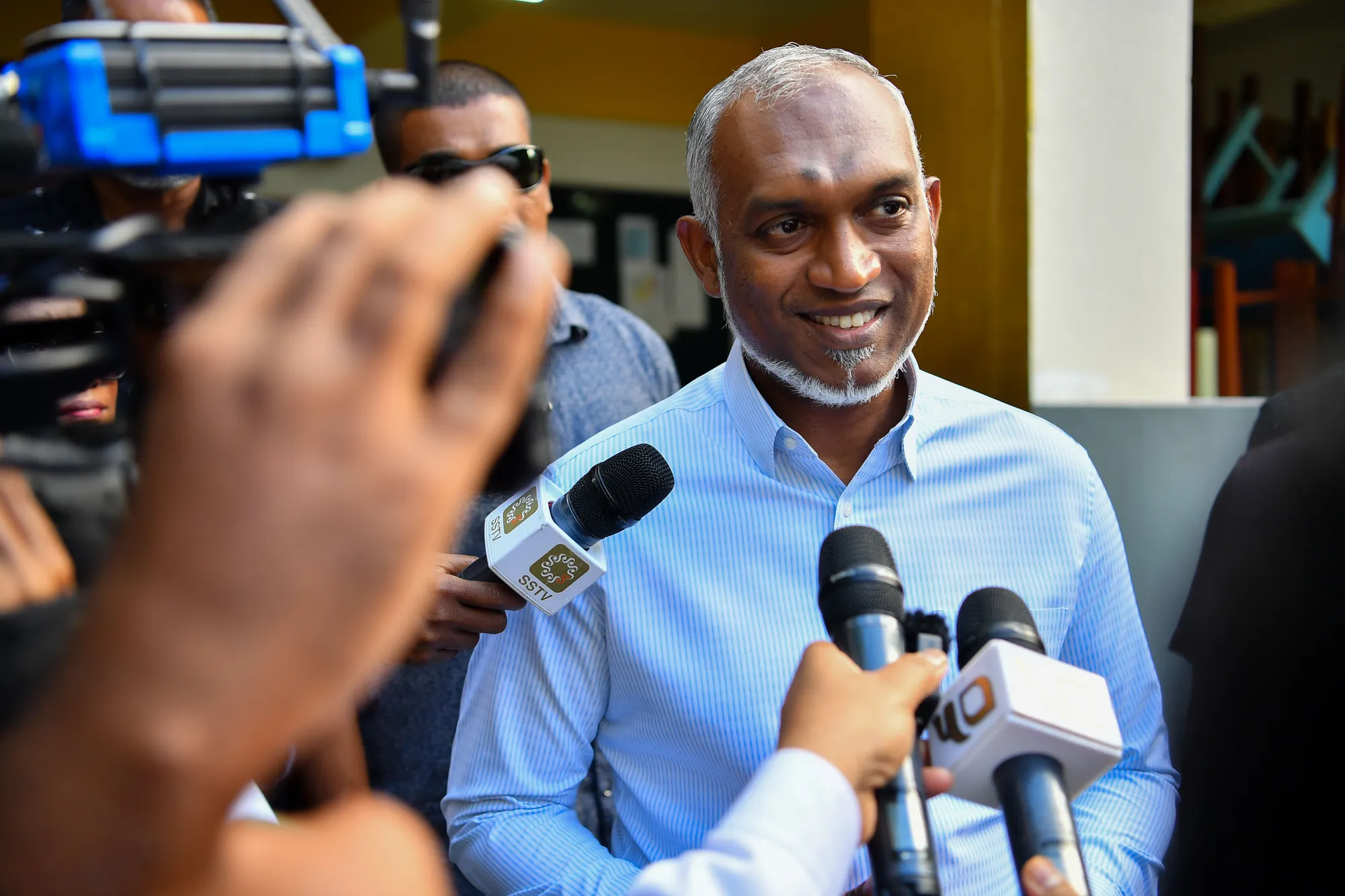 ރައީސް ޑރ.މުޙައްމަދު މުޢިއްޒު-- ފޮޓޯ: ރައީސް އޮފީސް