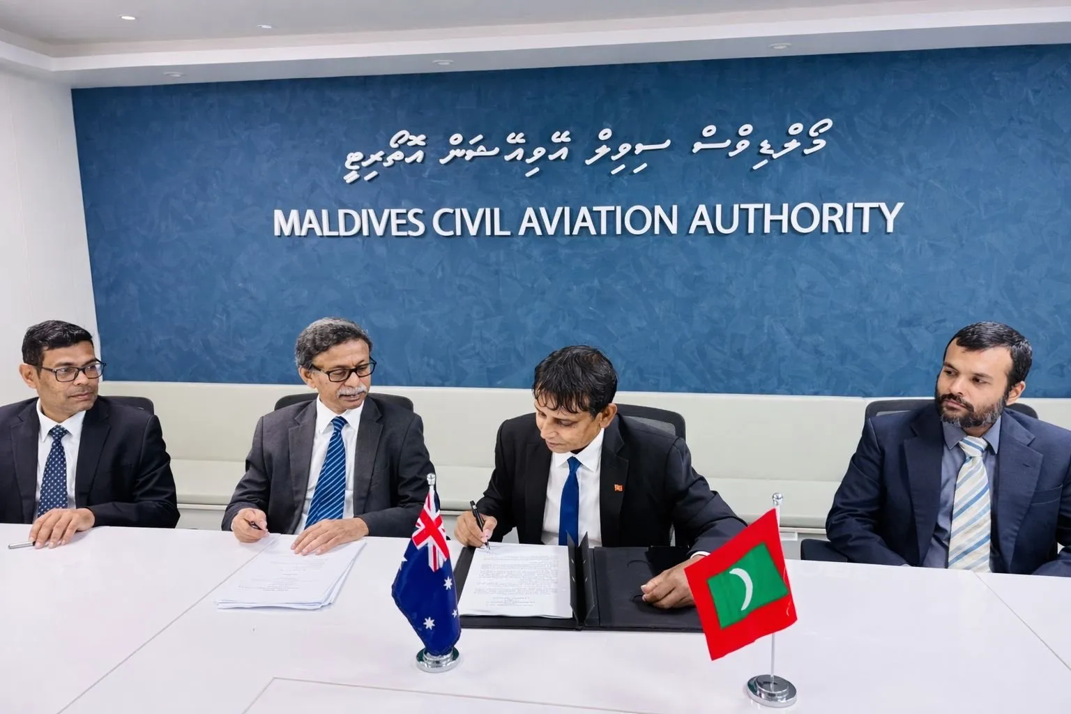 MoU signing (Photo/Ministry of Transport and Civil Aviation)