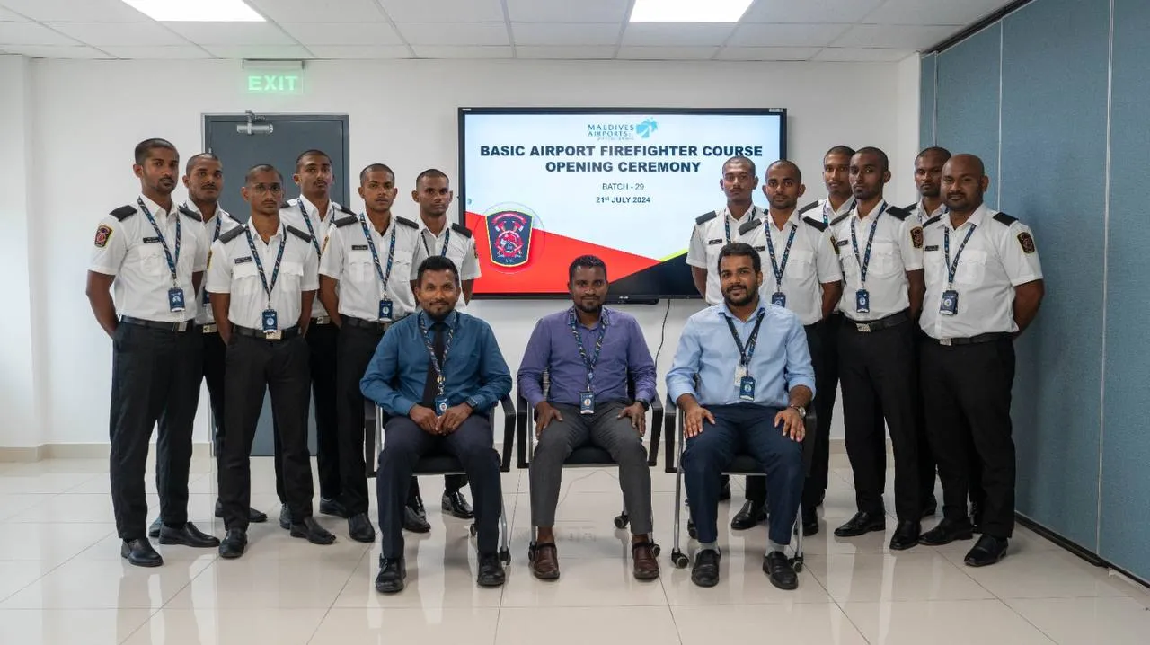 Basic firefighter course opening ceremony (Photo/MACL)