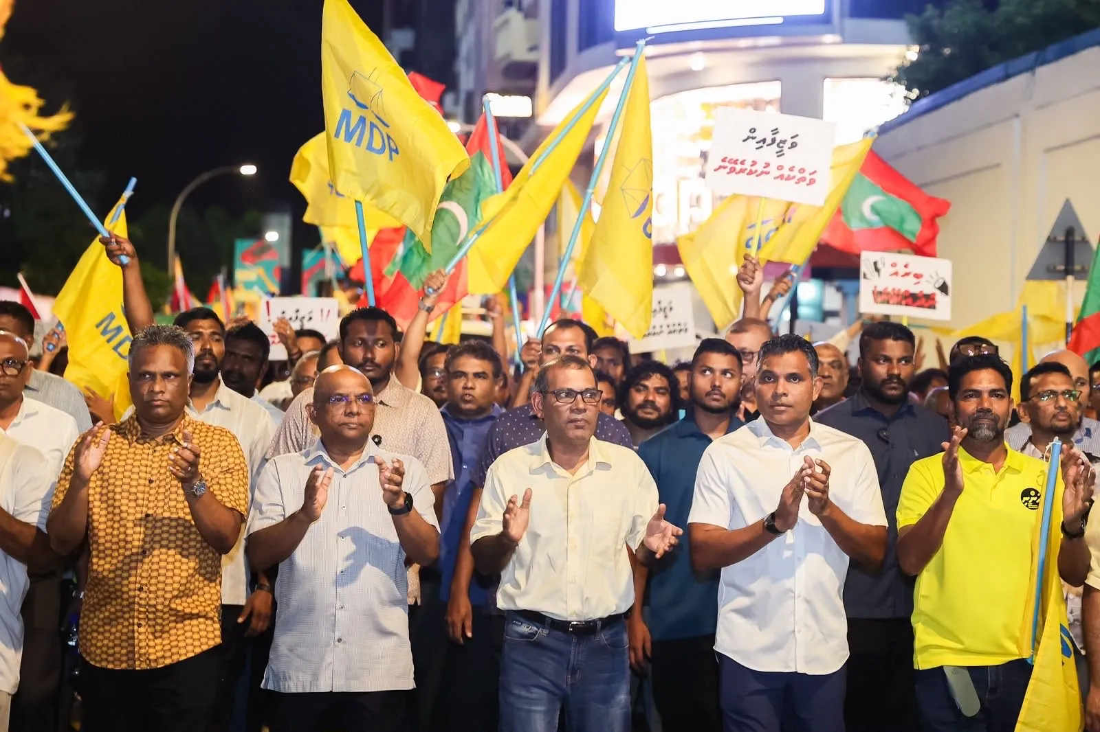 ސަރުކާރު ޒިންމާދާރު ކުރުވުމުގައި އެމްޑީޕީ ނުކުޅެދިފައިވާ ކަމަށް ޔާމީން ވިދާޅުވެއްޖެ