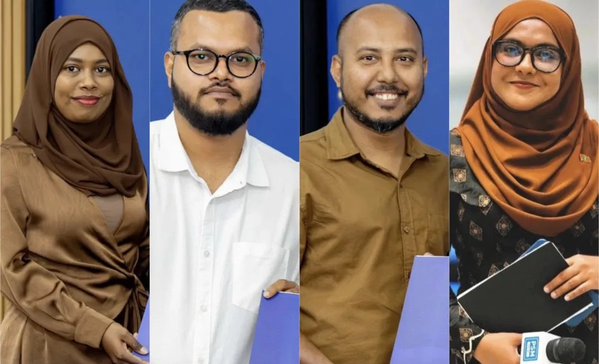 Four journalists who have been awarded the prestigious Dean’s Award