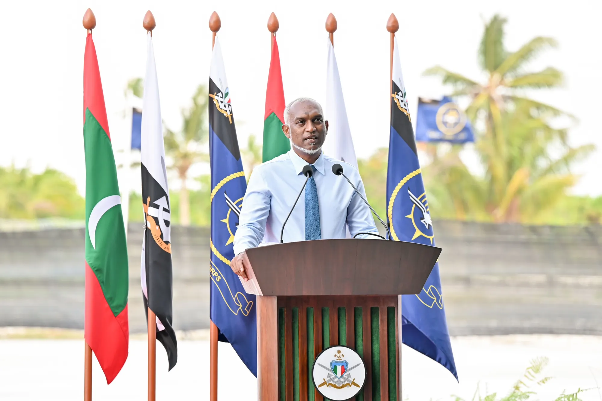 މިލިޓަރީ މަތިންދާ ބޯޓްތައް ހޯދަނީ، އެމްއެންޑީއެފަކީ ވަރުގަދަ ބާރަކަށް ހައްދަވާނެ: ރައީސް