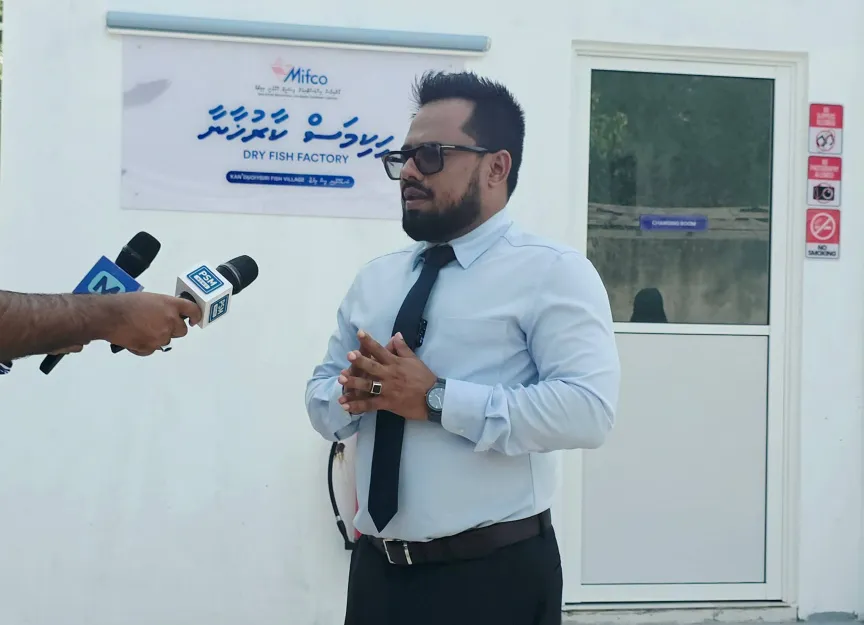 MIFCO Opens Dried Fish Factory and Ice Plant at Kanduoh Giri 