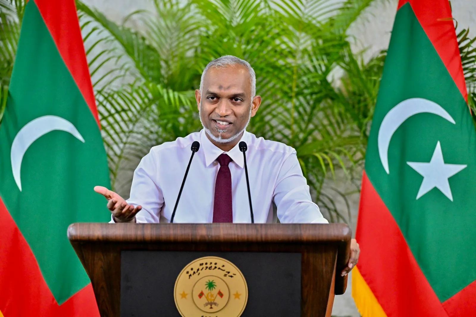 ރައީސުލްޖުމްހޫރިއްޔާ ޑރ. މުހައްމަދު މުއިއްޒު -- ފޮޓޯ: ރައީސް އޮފީސް