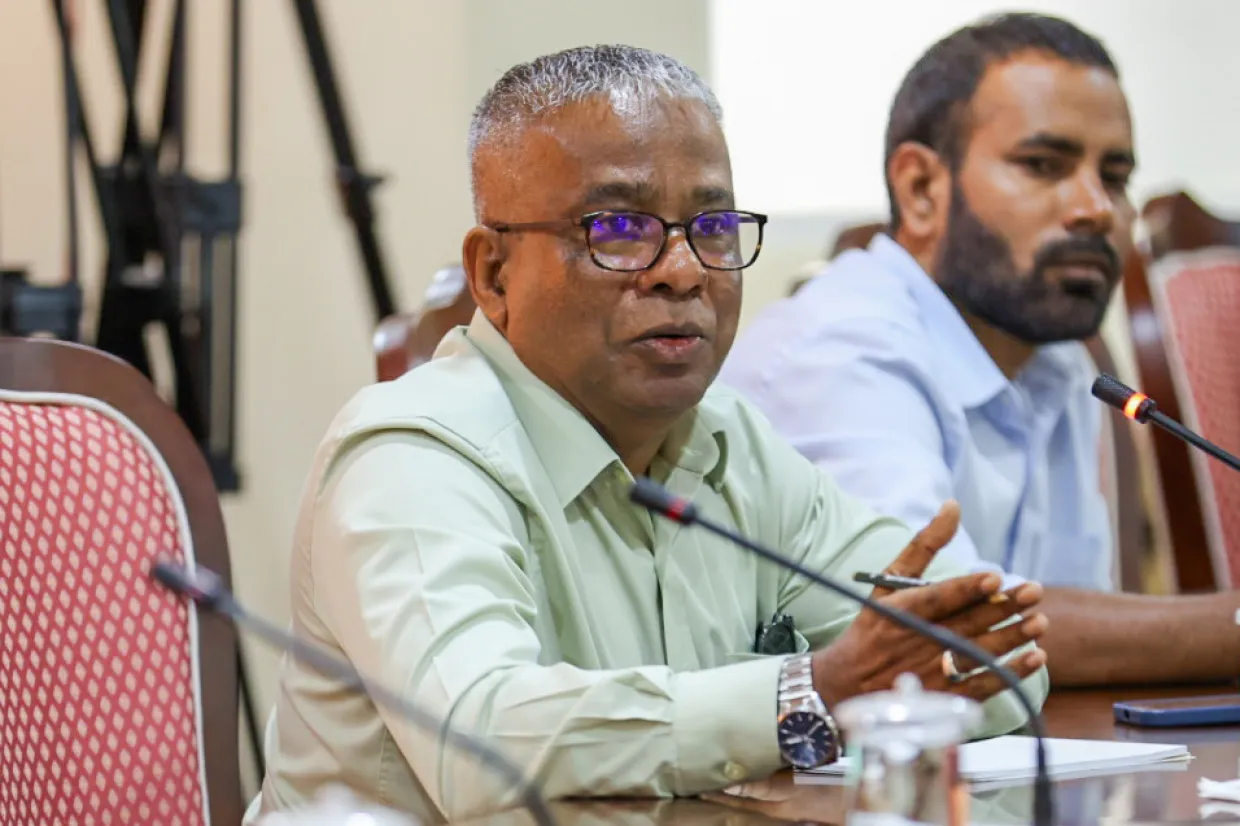ހައުސިން މިނިސްޓްރީގެ ކުރީގެ ސްޓޭޓް މިނިސްޓަރު އަކްރަމް ކަމާލުއްދީން-- ފޮޓޯ: ސަން