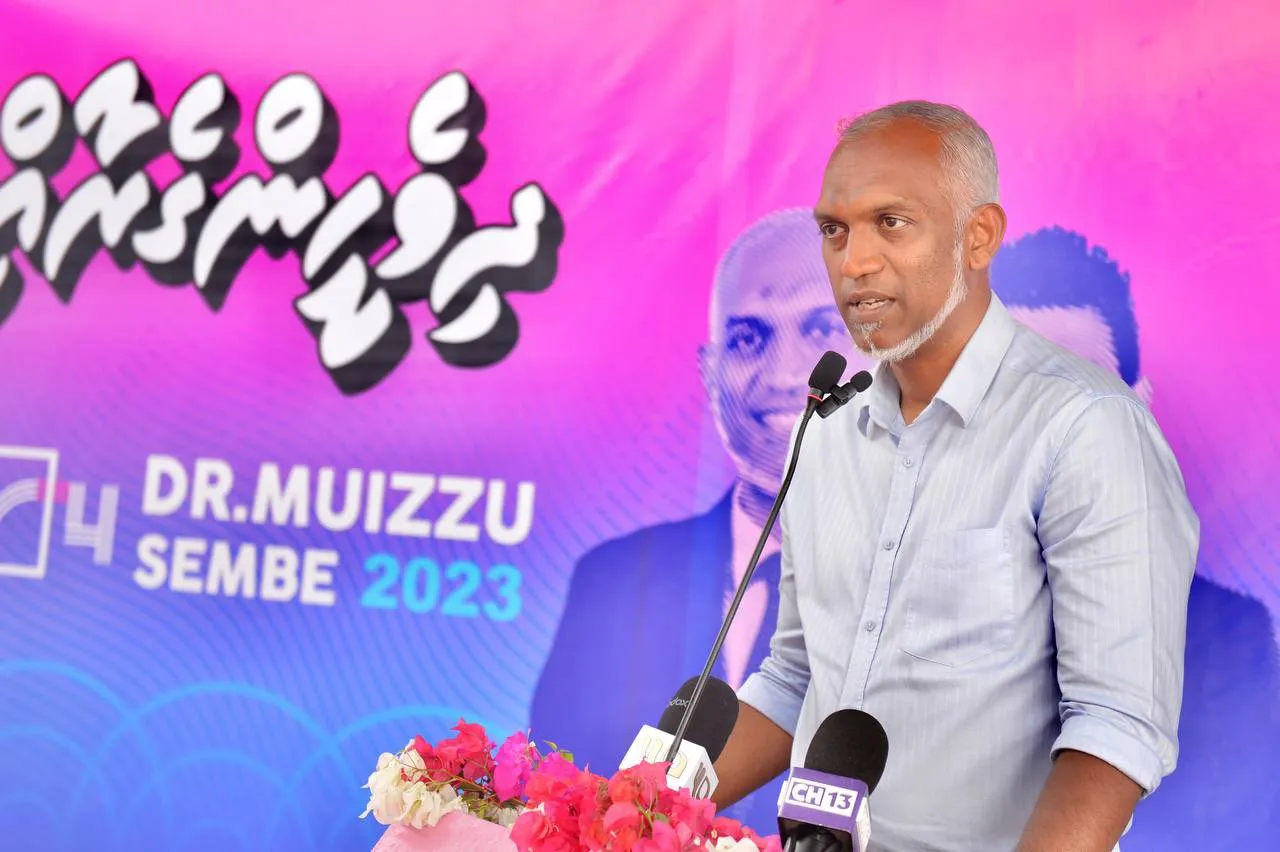 އަޅުގަނޑުގެ ވެރިކަމެއްގައި ފައިނުގައި އެއަރޕޯޓެއް އަޅާނަން: ޑރ. މުއިއްޒު