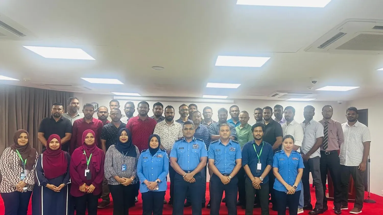 ޓްރޯމާ އިން ޕޮލިސިންގގެ ނަމުގައި ވޯކްޝޮޕެއް ކުރިއަށް ގެންގޮސްފި