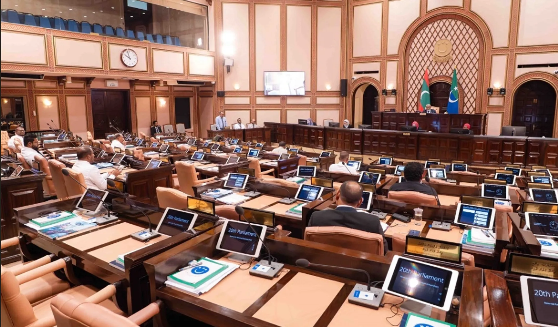 ރައްޔިތުންގެ މަޖިލީހުގައި ޖަލްސާ ކުރިއަށްދަނީ /ފޮޓޯ: މަޖިލިސް އިދާރާ