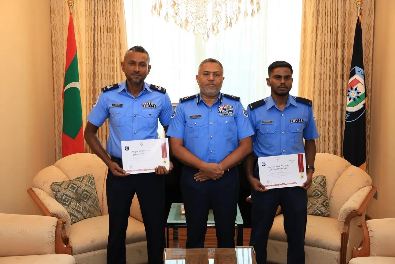 Three officers receive Gold Medals for life-saving rescue efforts
